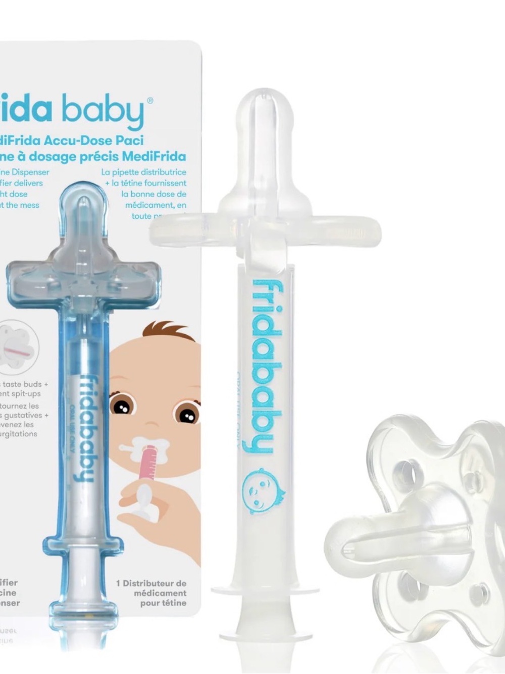 Frida Baby “MediFrida Accu-Dose Paci” (BNIB)